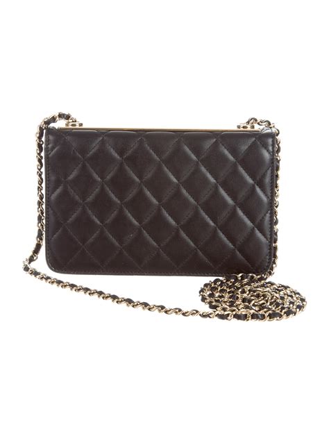 chanel wallet with chain strap|chanel trendy wallet on chain.